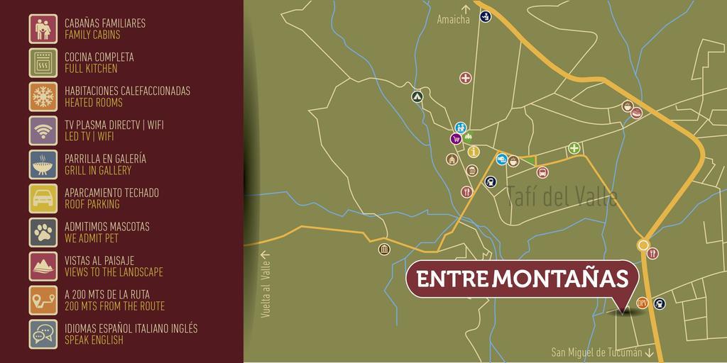 Entre Montanas Apartman Tafí del Valle Kültér fotó